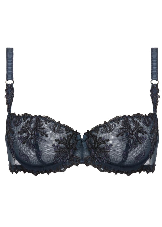 Soutien-gorge Corbeille Balconnet Chantelle Bleu Hiver